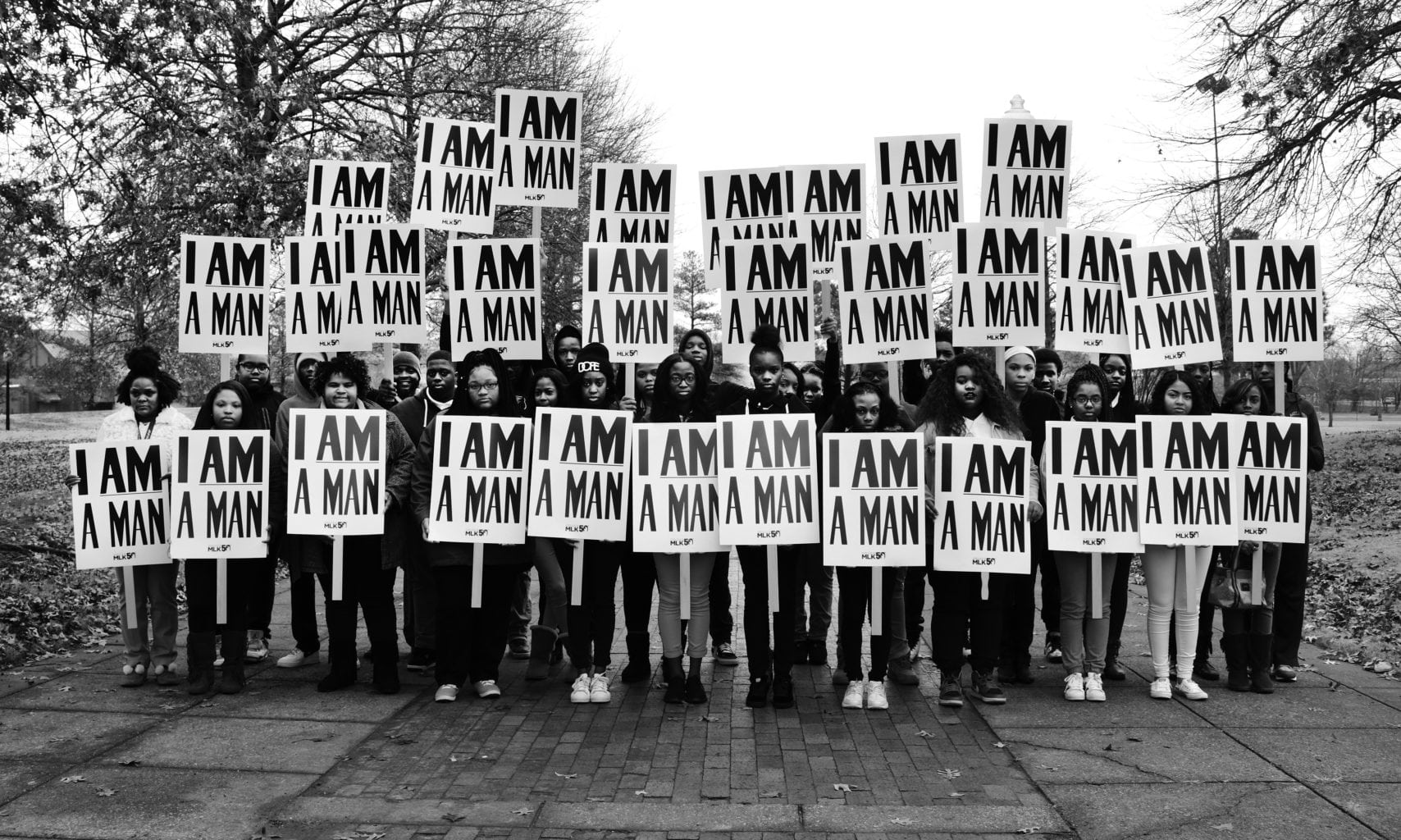 Melrose Students Re Enact Historic I Am A Man March Tsdmemphis Com