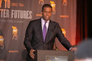 Attorney and CNN political analyst Bakari Sellers served as master of ceremonies