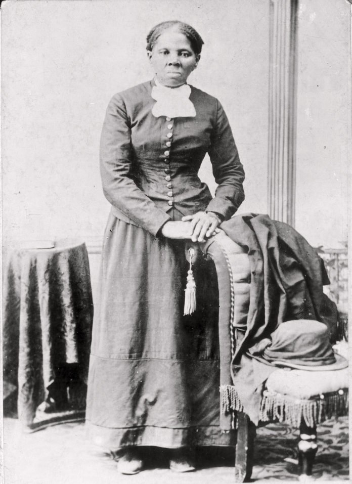 This 1860-75 photo made available by the Library of Congress shows Harriet Tubman. Treasury Secretary Steven Mnuchin is calling 
