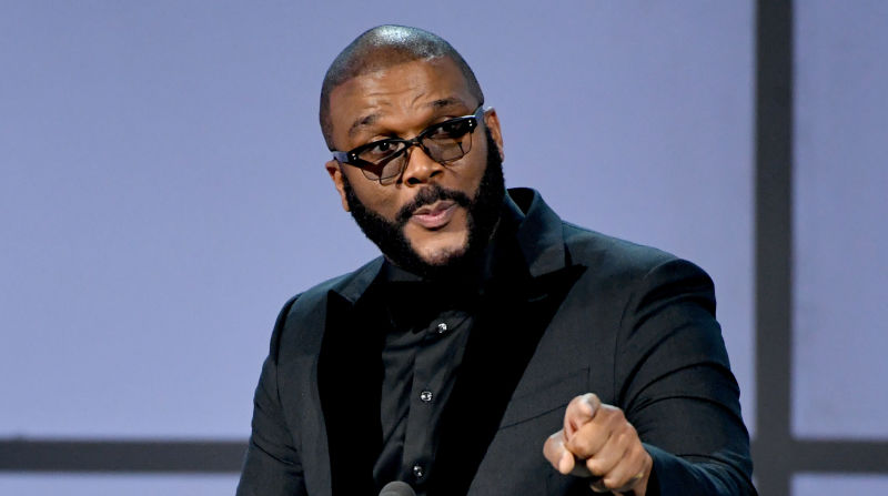 Tyler Perry accepts the Ultimate Icon Award onstage at the 2019 BET Awards on June 23, 2019 in Los Angeles, California. 