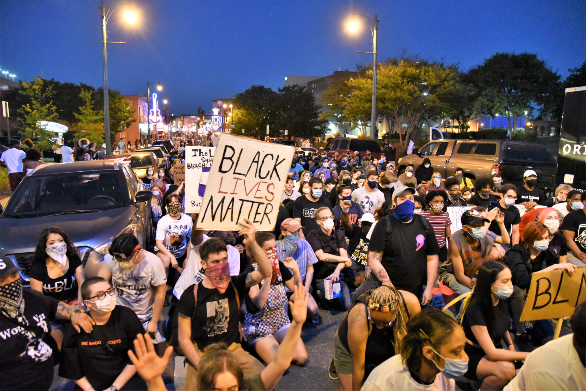 Memphis Protesters March To Site Where Dr. King Was Killed - TSDMemphis.com