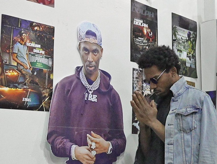 Young Dolph honored with pop-up museum