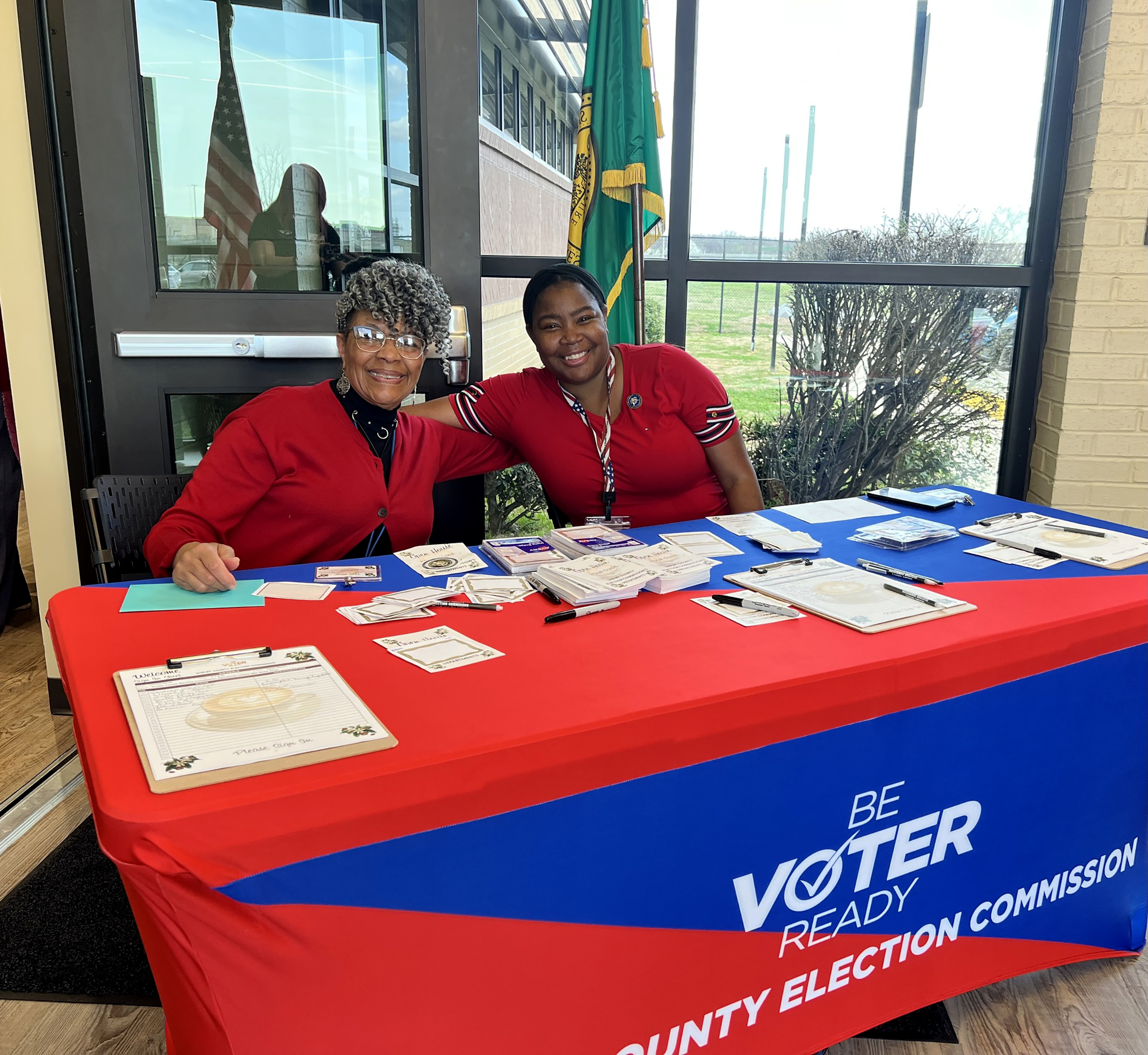 County election officials highlight security upgrades, lingering voter turnout challenge