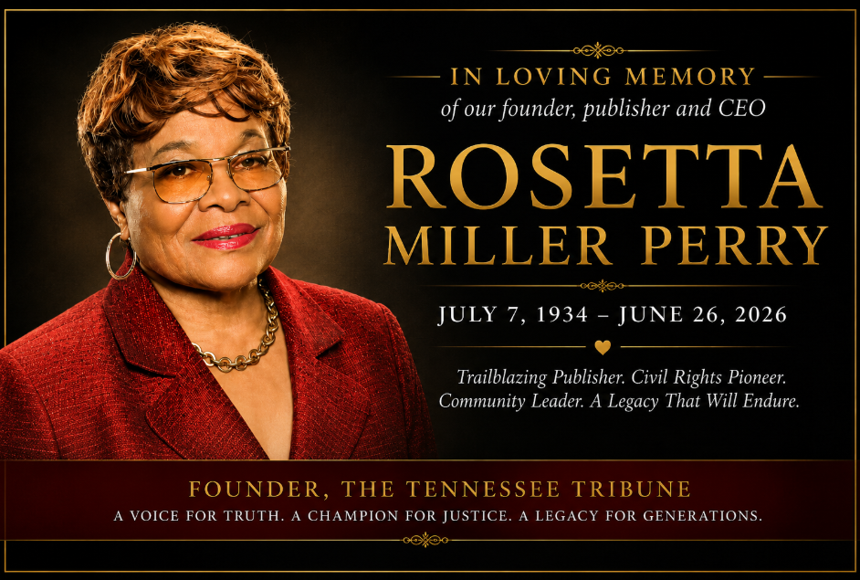Rosetta Miller Perry, Tennessee Tribune founder and publisher, dies at 91